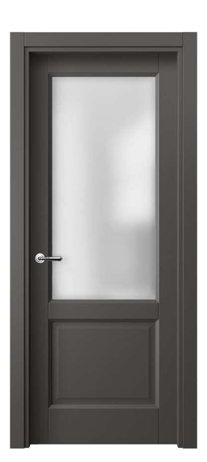 Дверь межкомнатная Галант 1422 ПЭТ графитовый Сатинированное стекло Гладкий наличник ПЭГФ Цена 30720 ₽ Наличники уже входят в базовый комплект. Фабрика дверей Волховец 8 (800) 551 43 19 Межкомнатная дверь Галант 1422 ПЭТ графитовый Сатинированное стекло Цена 30720 ₽ | Volhovec