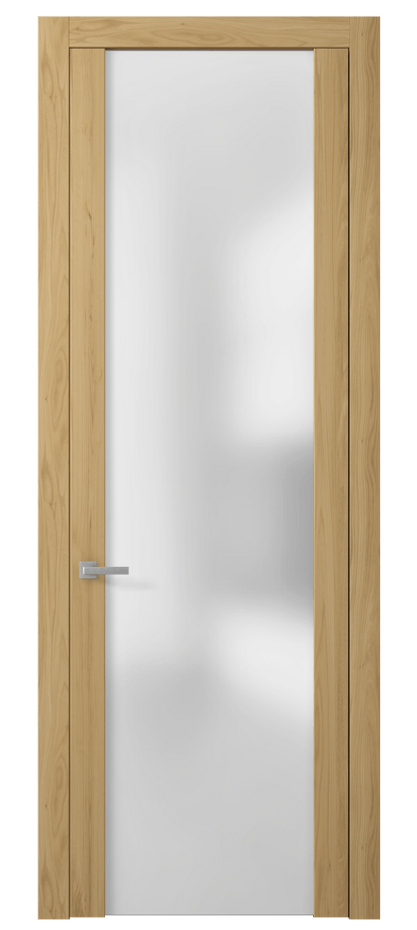 Межкомнатная дверь Planum 4114 Солнечный вяз Сатинированное стекло. Цена 32740 #CURRENCY# | Volhovec