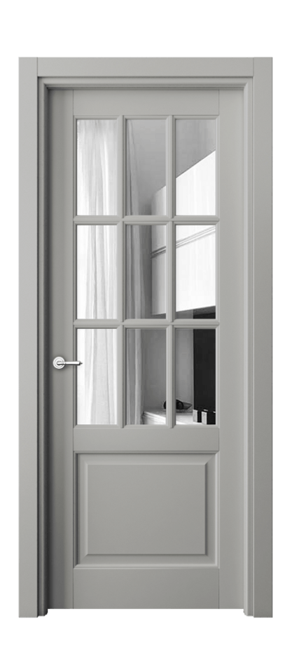 Дверь межкомнатная Тоскана Грильято 6312 Матовый нейтральный серый Двустороннее зеркало, триплекс Гладкий наличник МНСР Цена 120640 ₽ Наличники уже входят в базовый комплект. Фабрика дверей Волховец 8 (800) 551 43 19 Межкомнатная дверь Тоскана Грильято 6312 Матовый нейтральный серый Двустороннее зеркало, триплекс Цена 120640 ₽ | Volhovec