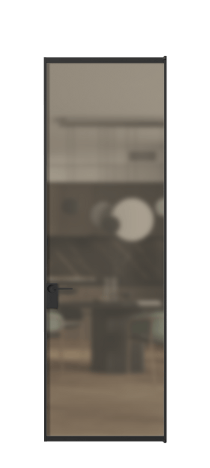 Алюминиевая дверь АЛПЛ040.01 Алюминий Черный Сатинированное бронзовое стекло, триплекс. Без короба чер Цена 121350 Стоимость комплекта двери включает: 1. Полотно (600/650/700/750/800/850/900/950*2000-2400 мм).
2. Короб
3. Комплект фурнитуры (2 торцевые петли и магнитный замок с ответной планкой). Фабрика дверей Волховец 8 (800) 551 43 19 Алюминиевая дверь АЛПЛ040.01 Алюминий Черный Сатинированное бронзовое стекло, триплекс Цена 121350 | Volhovec