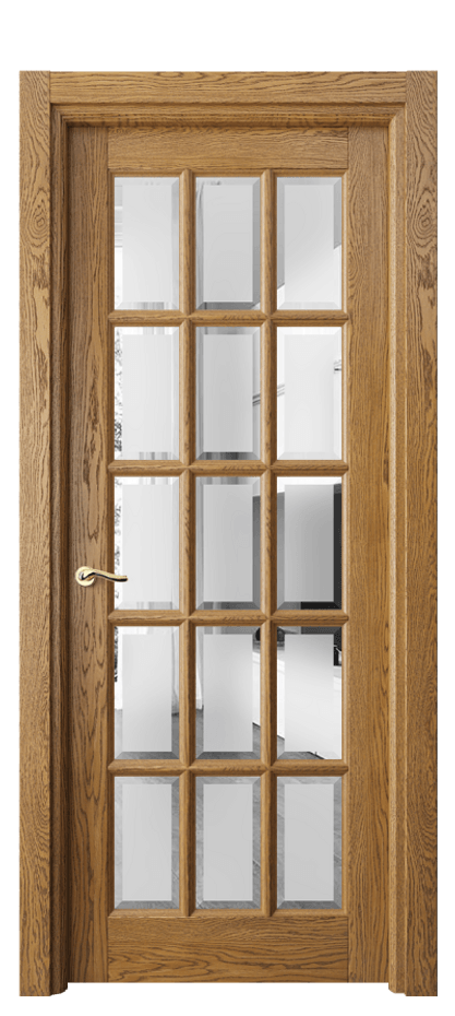 Дверь межкомнатная Лигнум 0708 Дуб медовый брашированный Сатинированное стекло с фацетом Гладкий наличник ДМД.Б Цена 185850 ₽ Наличники уже входят в базовый комплект. Фабрика дверей Волховец 8 (800) 551 43 19 Межкомнатная дверь Лигнум 0708 Дуб медовый брашированный Сатинированное стекло с фацетом Цена 185850 ₽ | Volhovec