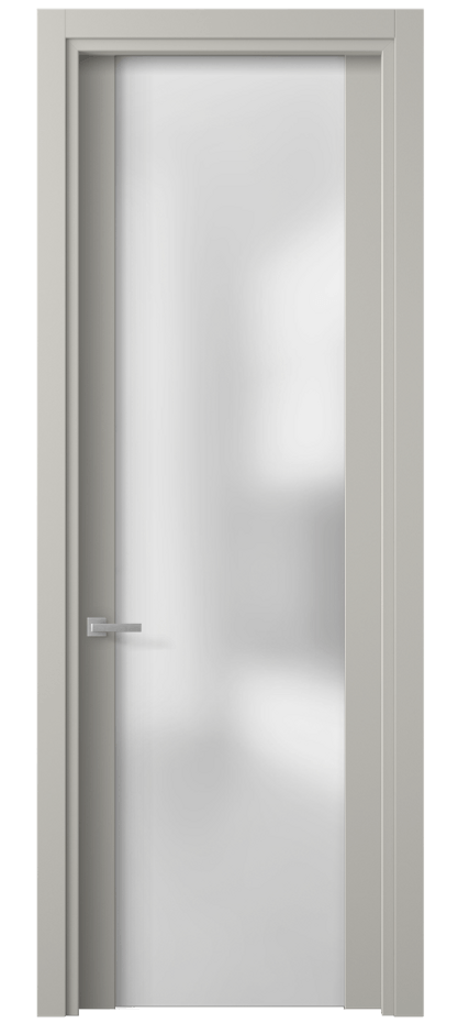 Дверь межкомнатная Планум 4114 Матовый тёплый серый Сатинированное стекло Гладкий наличник МТСР Цена 62260 ₽ Наличники уже входят в базовый комплект. Фабрика дверей Волховец 8 (800) 551 43 19 Межкомнатная дверь Планум 4114 Матовый тёплый серый Сатинированное стекло Цена 62260 ₽ | Volhovec