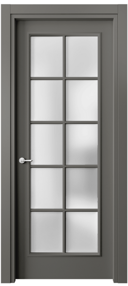 Дверь межкомнатная Париж 8102 Матовый классический серый Сатинированное стекло Гладкий наличник МКЛС Цена 80850 ₽ Наличники уже входят в базовый комплект. Фабрика дверей Волховец 8 (800) 551 43 19 Межкомнатная дверь Париж 8102 Матовый классический серый Сатинированное стекло Цена 80850 ₽| Volhovec