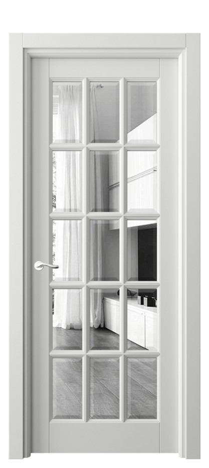 Дверь межкомнатная Лигнум 0708 Матовый светло-серый Двустороннее зеркало с фацетом, триплекс Гладкий наличник МССР Цена 128410 ₽ Наличники уже входят в базовый комплект. Фабрика дверей Волховец 8 (800) 551 43 19 Межкомнатная дверь Лигнум 0708 Матовый светло-серый Двустороннее зеркало с фацетом, триплекс Цена 128410 ₽ | Volhovec