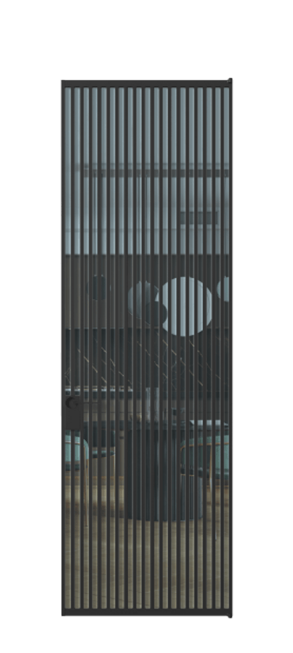 Алюминиевая дверь АЛПЛ040.06 Алюминий Черный Прозрачное голубое стекло, триплекс. Без короба чер Цена 195690 Стоимость комплекта двери включает: 1. Полотно (600/650/700/750/800/850/900/950*2000-2400 мм).
2. Короб
3. Комплект фурнитуры (2 торцевые петли и магнитный замок с ответной планкой). Фабрика дверей Волховец 8 (800) 551 43 19 Алюминиевая дверь АЛПЛ040.06 Алюминий Черный Прозрачное голубое стекло, триплекс Цена 195690 | Volhovec