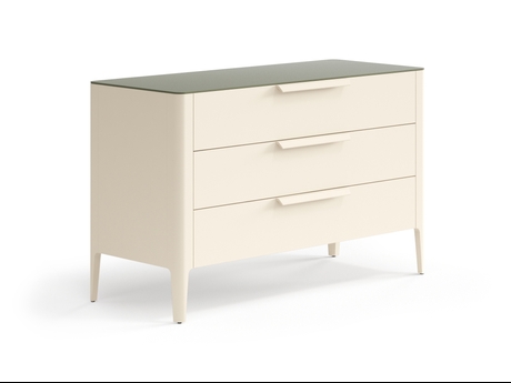 Мебель Комод Пьега 3 ящика. Цвет Матовый светло-бежевый. Материал Гладкая эмаль. Коллекция Комод Пьега 3 ящика. Фото. Мебель Комод Пьега 3 ящика. Цвет Матовый светло-бежевый. Материал Гладкая эмаль. Коллекция Комод Пьега 3 ящика. Картинка.