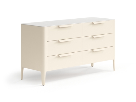 Мебель Комод Пьега 6 ящиков. Цвет Матовый светло-бежевый. Материал Гладкая эмаль. Коллекция Комод Пьега 6 ящиков. Фото. Мебель Комод Пьега 6 ящиков. Цвет Матовый светло-бежевый. Материал Гладкая эмаль. Коллекция Комод Пьега 6 ящиков. Картинка.