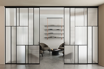 Алюминиевые перегородки Мозаик