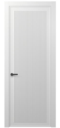 Дверь межкомнатная АКП 8622 МБЛ. Цвет Матовый белоснежный. Материал Гладкая эмаль. Коллекция Дюна. Картинка.