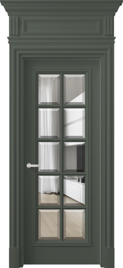 Межкомнатная дверь 7310 Зелёно-серый RAL 7009. Цвет RAL Зелёно-серый RAL 7009. Материал Гладкая эмаль. Коллекция Антик. Фото. Дверь межкомнатная 7310 Зелёно-серый RAL 7009. Цвет RAL Зелёно-серый RAL 7009. Материал Гладкая эмаль. Коллекция Антик. Картинка.
