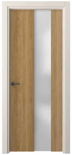 Дверь межкомнатная 4226 ГОР САТ. Цвет Грецкий орех. Материал Ламинатин. Коллекция Фридом. Картинка.