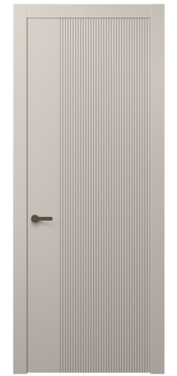 Дверь межкомнатная АКП 8623 МСБЖ. Цвет Матовый светло-бежевый. Материал Гладкая эмаль. Коллекция Дюна. Картинка.
