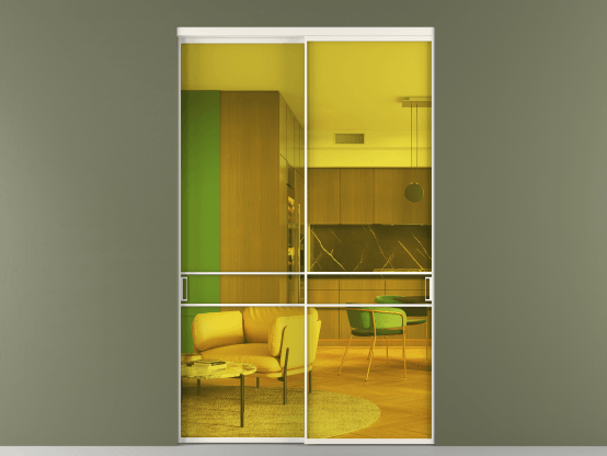 Алюминевая перегородка vn2_02_ Алюминий пудровый белый Прозрачное жёлтое стекло, триплекс, 6мм. Цвет Алюминий пудровый белый. Материал Алюминий в эмали. Коллекция Перегородка Формато внутри проёма 2 створки. Фото. Алюминевая перегородка vn2_02_ Алюминий пудровый белый Прозрачное жёлтое стекло, триплекс, 6мм. Цвет Алюминий пудровый белый. Материал Алюминий в эмали. Коллекция Перегородка Формато внутри проёма 2 створки. Картинка.