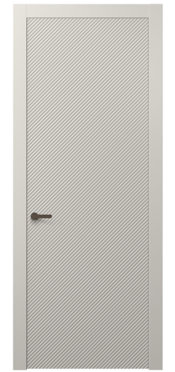 Дверь межкомнатная 8628 МОС . Цвет Матовый облачно-серый. Материал Гладкая эмаль. Коллекция Дюна. Картинка.