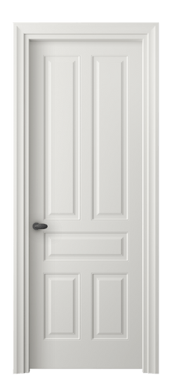 Дверь межкомнатная 8531 МСР. Цвет Матовый серый. Материал Гладкая эмаль. Коллекция Эссе. Картинка.