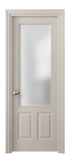 Дверь межкомнатная Межкомнатная дверь Esse 8522 Гладкая эмаль (эссэ, эссе, эсэ, эсе, есе, ессе). Цвет Матовый светло-бежевый. Материал Гладкая эмаль. Коллекция Esse. Картинка.