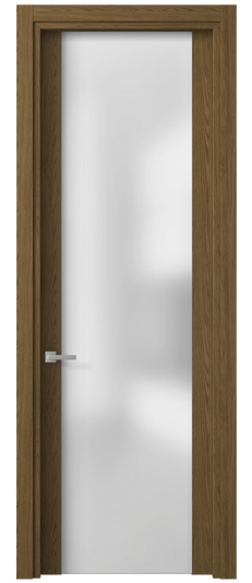 Дверь межкомнатная 4114 ТФД САТ. Цвет Торфяной дуб. Материал Ламинатин. Коллекция Планум. Картинка.