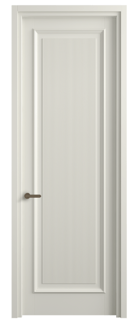 Дверь межкомнатная 6711 МЖМ . Цвет Матовый жемчужный. Материал Гладкая эмаль. Коллекция Шарм. Картинка.