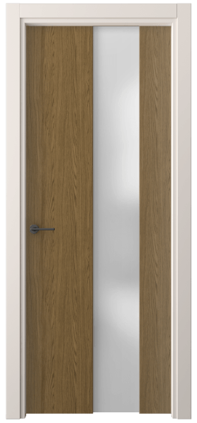 Дверь межкомнатная 4226 ТФД САТ. Цвет Торфяной дуб. Материал Ламинатин. Коллекция Фридом. Картинка.